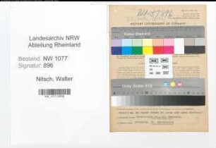 Entnazifizierung Walter Nitsch , geb. 20.02.1907 (Polizist)