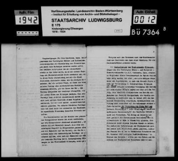 Stromversorgung der Gemeinden des Oberamts Crailsheim (insbesondere der Stadt Crailsheim)