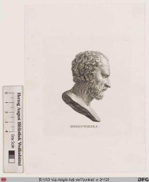 Bildnis Demosthenes von Athen