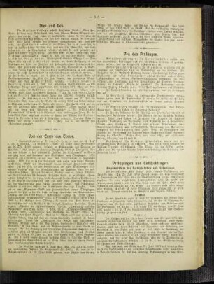 Von der Ernte des Todes : [Heinze, Leopold] ; [Loeschhorn, Alb.] ; [Nekrolog]
