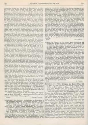 136-137 [Rezension] Schlatter, Wilhelm, Geschichte der Basler Mission 1815 - 1915. 2. Bd.: Indien und China. 3. Bd.: Afrika