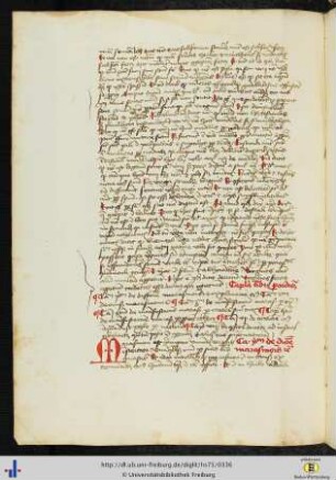 (167v - 171r) Capitula, dann Text (7 Kapitel).