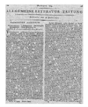 Siebenbürgische Quartalschrift. Jg. 4-6 etc. (Beschluß der im vorigen Stücke abgebrochenen Recension.)
