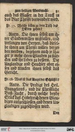 Der dritte Theil: Von der Danckbarkeit