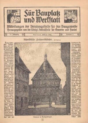 Schwäbische Fachwerkhäuser (Fortsetzung)