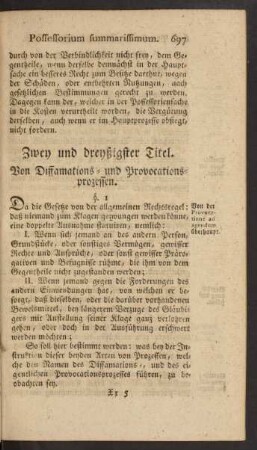 Zwey und dreyßigster Titel