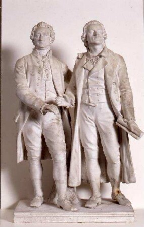 Modell zum Goethe-Schiller-Gruppe