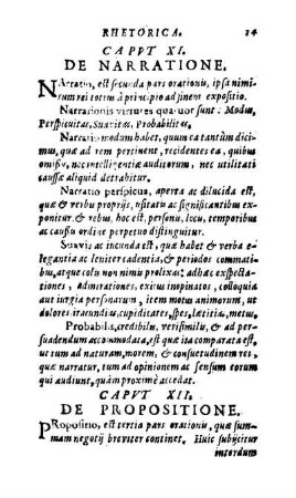 Capvt XII. De Propositione