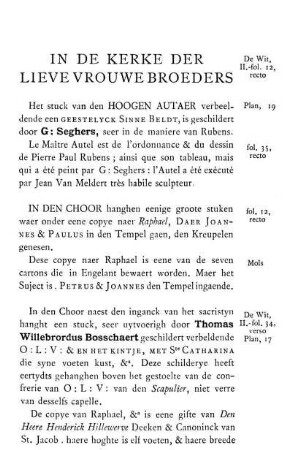 In De Kerke Der Lieve Vrouwebroeders