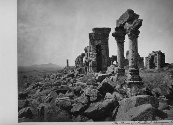 Les ruines de Martand, Cachemire