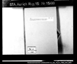 Die Kaution des Buchdruckers H. Risius in Weener zur Herausgabe des Wochenblattes "Rheiderland"