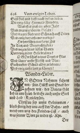 Wander-Lieder.