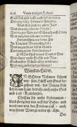 Wander-Lieder.