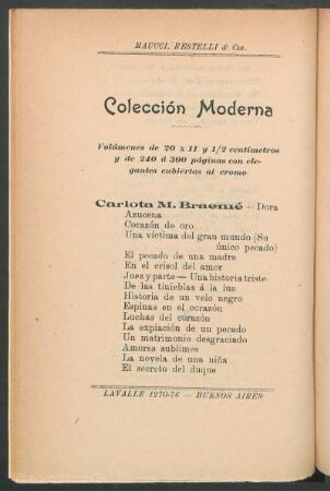 Colección Moderna