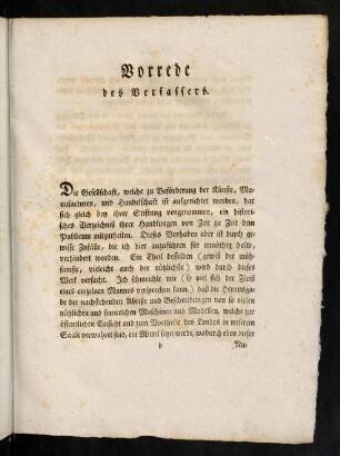Vorrede des Verfassers.