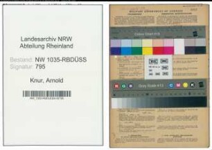 Entnazifizierung Arnold Knur , geb. 05.03.1890 (Arbeiter)