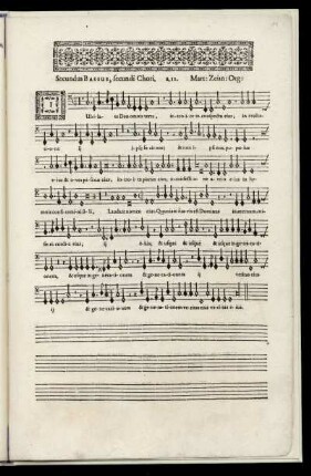 Secundus Bassus, secundi Chori