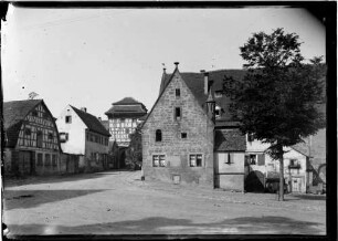 Kloster Maulbronn Äußerer Klosterbezirk Ortsansicht Blick zum Klosterhof von Osten