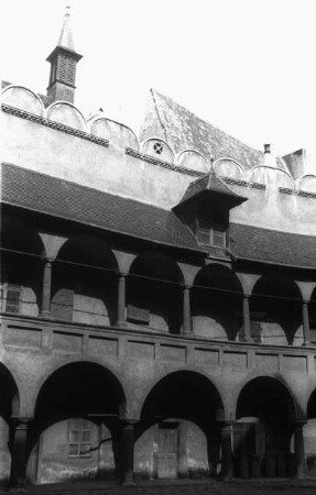 Pressburg / Bratislava Altes Rathaus, Innenhof