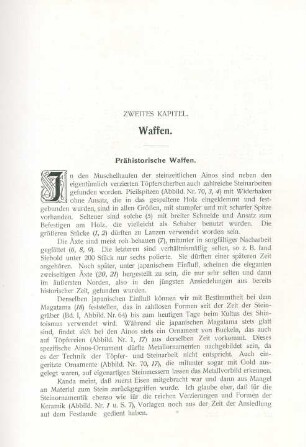 Prähistorische Waffen