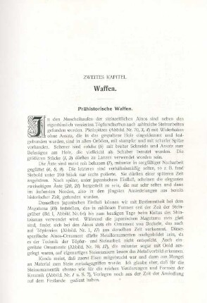 Prähistorische Waffen