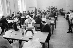 Einweihung der neuen Kantine der Städtischen Krankenanstalten.