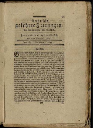 Zwey und funfzigstes Stück, den 26ten December, 1789.