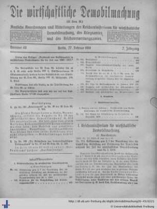 Nr. 48, 27. Februar 1919