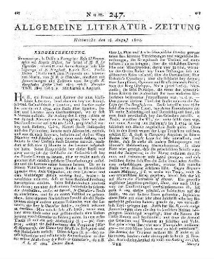 LeChevalier, J. B.: Resa till Propontiden och Svarta Hafvet. D. 1-2. Öfversatt med anmärkningar och tilläggningar af E. Bergstedt. Stockholm: Delén & Forsgren 1802-03
