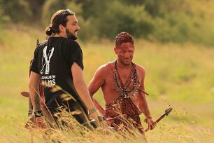 Der weiße Massai Krieger