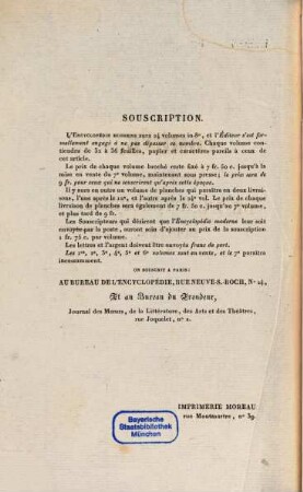 Comète : article extrait de l'Encyclopédie moderne