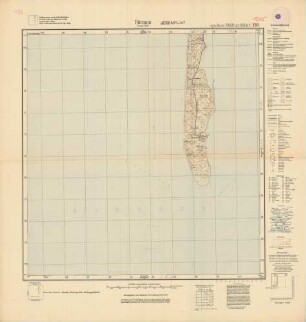 1215 Hoernum (Insel Sylt) (4-cm-Karte) Meßtischblatt [alte Nr. 158]