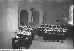 Dresden, Kreuzkirche, Heinrich-Schütz-Kapelle. Chorkonzert, Pfingsten 1964