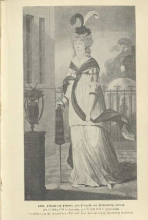 Luise, Königin von Preußen, geb. Prinzessin von Mecklenburg-Strelitz