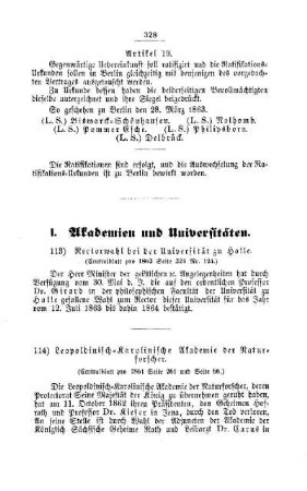 Leopoldinisch-Karolinische Akademie der Naturforscher : [I. Akademien und Universitäten]