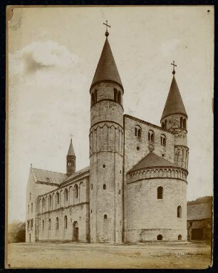 Stiftskirche Sankt Cyriakus, Gernrode: Gesamtansicht von Westen