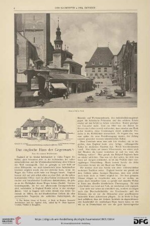 Das englische Haus der Gegenwart