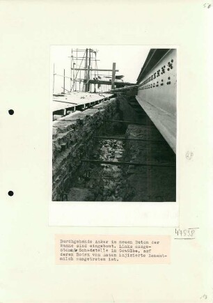 Brückeninstandsetzung, 1949-1950