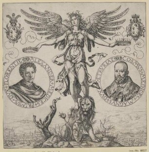 Doppelbildnis des Alexander Medices und Cosmvs Medices