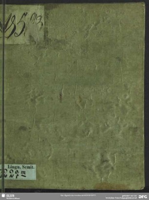 Linguae Arabicae skiagraphia : in gratiam philanatodikoglotton edita