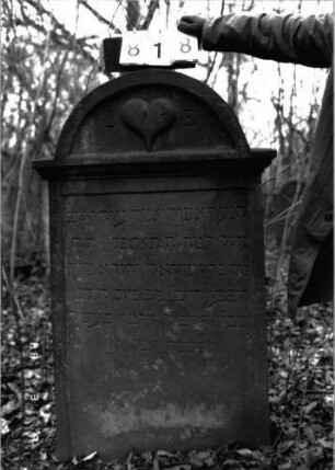 Grabstein 818