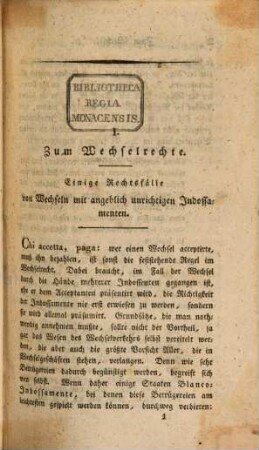 Archiv für das Handelsrecht : eine Sammlung praktischer, wichtiger, vor dem Hamburger Handelsgerichte verhandelter Rechtsfälle, 2. 1820, H. 1/4