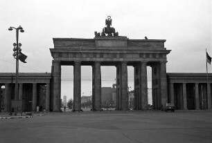 Berlin: Brandenburger Tor vom Tiergarten