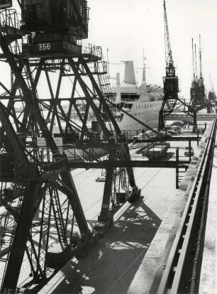 Im Hafen von Le Havre, Normandie