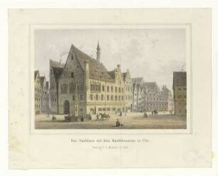 Marktplatz (Nordseite). 1857