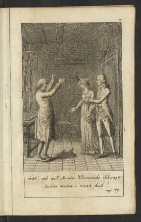 vivat! und will Meister Klarenbachs Schwiegertochter werden - vivat hoch! pag. 149
