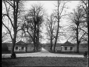 Stutensee Schloss Stutensee Wachhäuschen