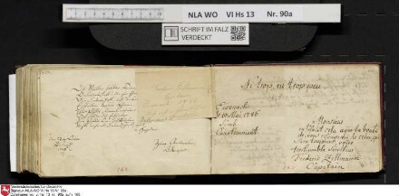 Stammbuch des Ernst Philipp Ludwig Zellmann (1763-1795) aus
                           Braunschweig