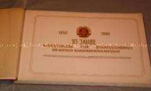 Album zum zehnjährigen Bestehen des Ministeriums für Staatssicherheit