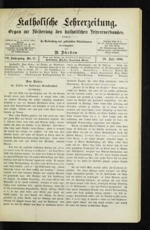 Don Bosco, der Stifter der Salesianer-Genossenschaft : ([sechste] Fortsetzung)